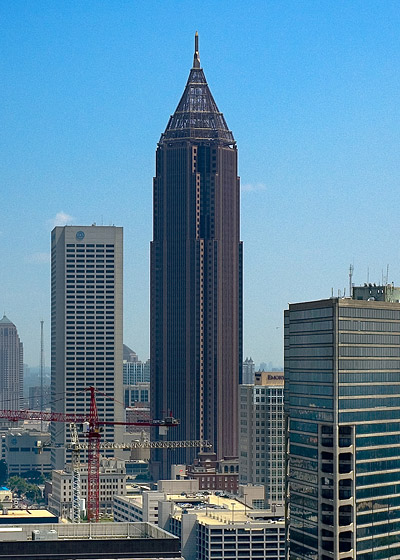 USA, Atlanta, Georgia, Bank Of America Plaza Building